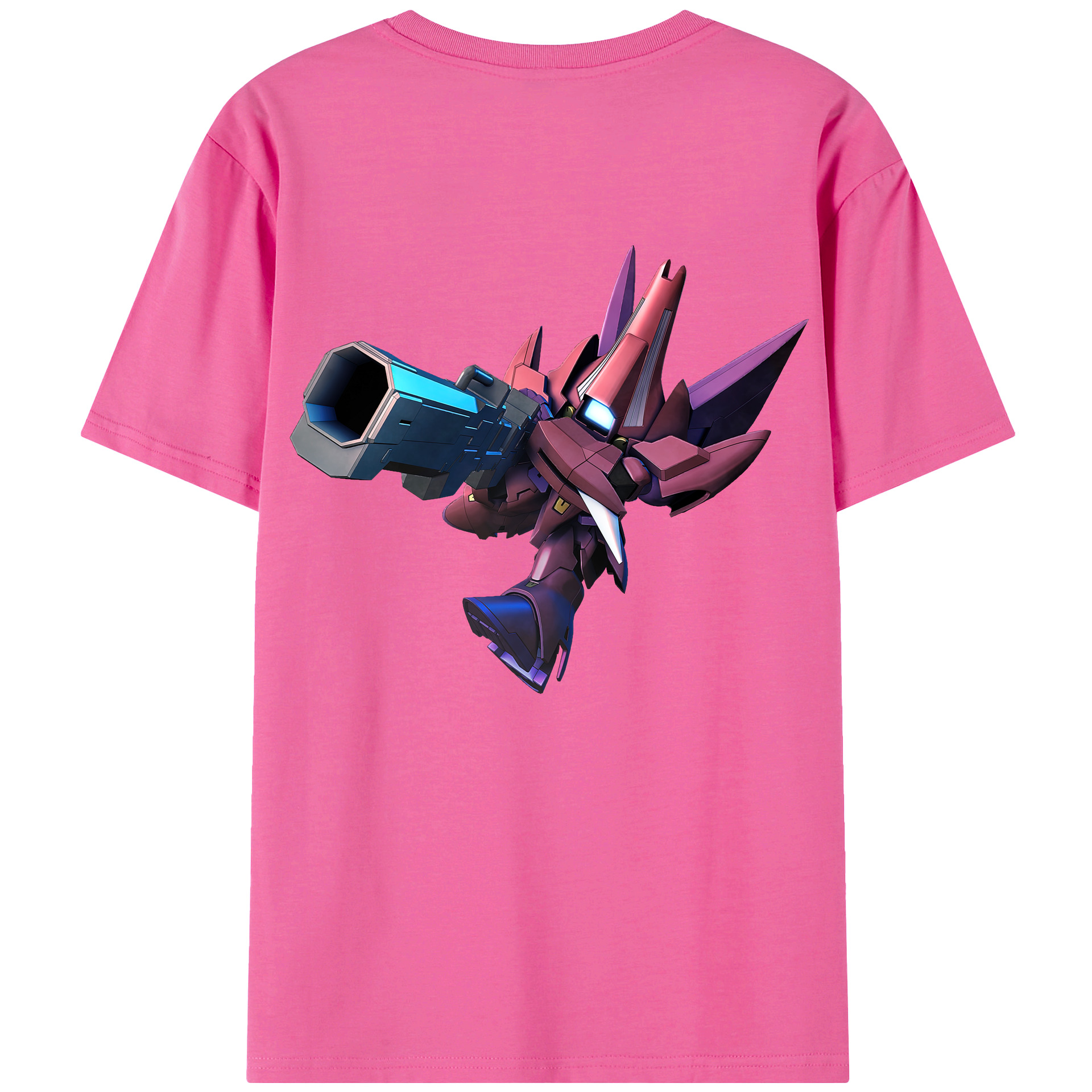（画像用） 機動戦士ガンダム Mobile Suit Gundam レディース半袖Tシャツ(バックプリント)